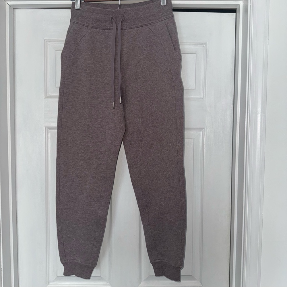 Lululemon Scuba Joggers Pants Heathered Violet Verbena 4 - Picture 2 of 6